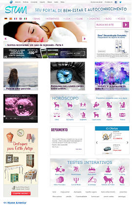 Nova Home Page do Site